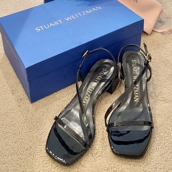 SOIREE 35 SANDAL in WHITE for Women | Stuart Weitzman® Outlet Stuart Weitzman soirée 35 worn once main image 1